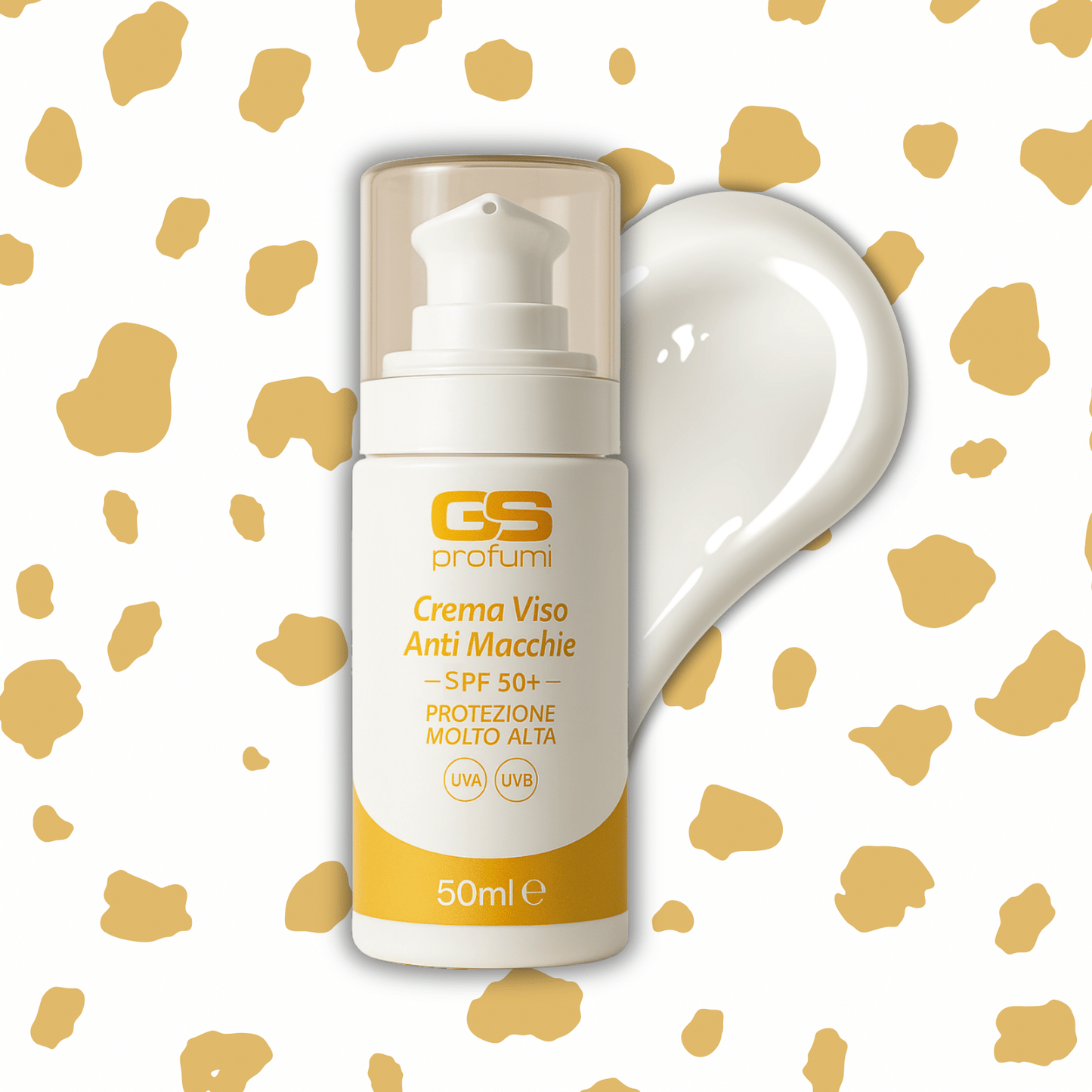 Crema Viso Anti Macchie SPF 50+ | GS Profumi - 50ml