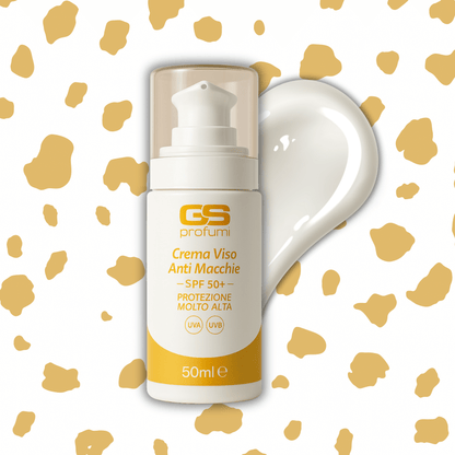 Crema Viso Anti Macchie SPF 50+ | GS Profumi - 50ml