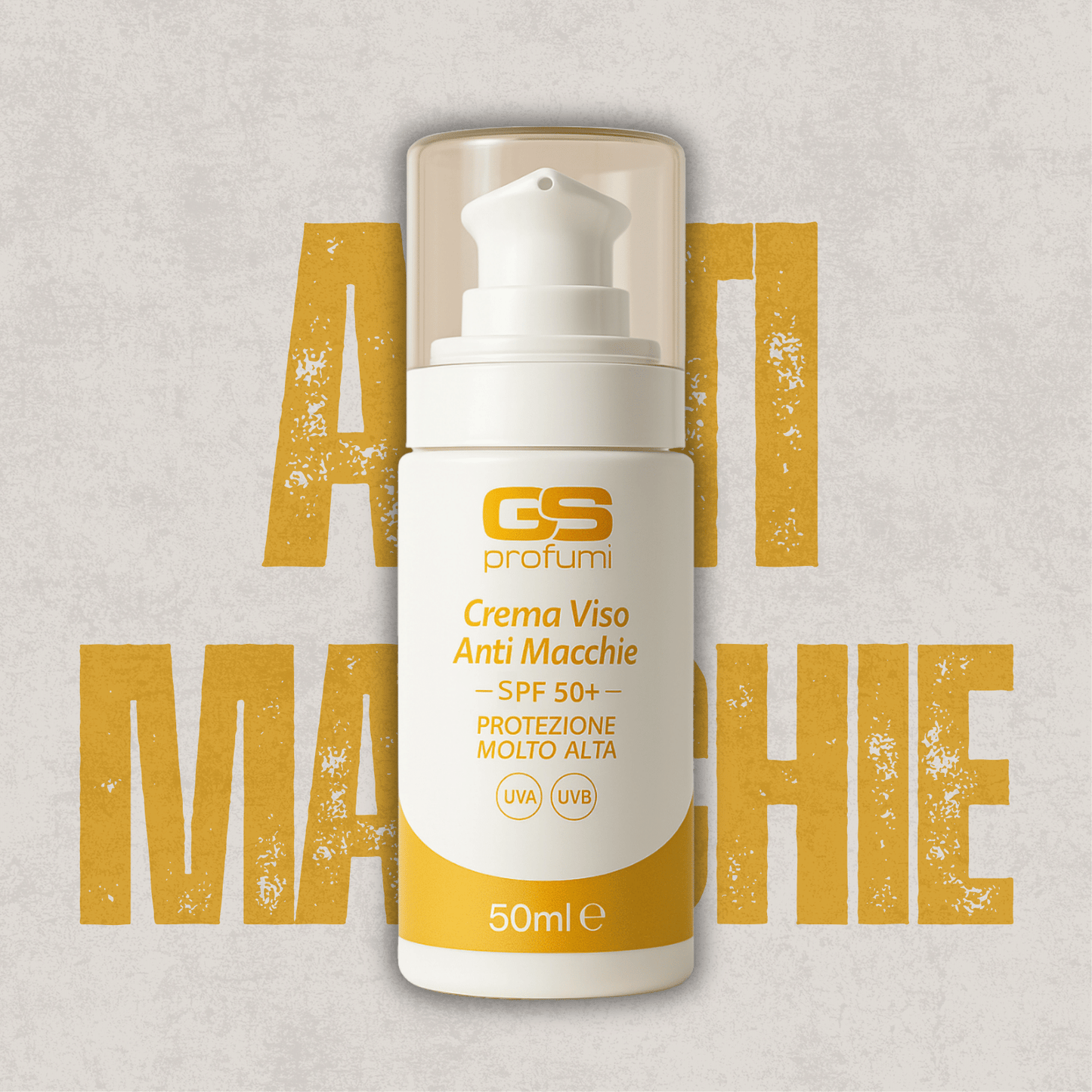 Crema Viso Anti Macchie SPF 50+ | GS Profumi - 50ml