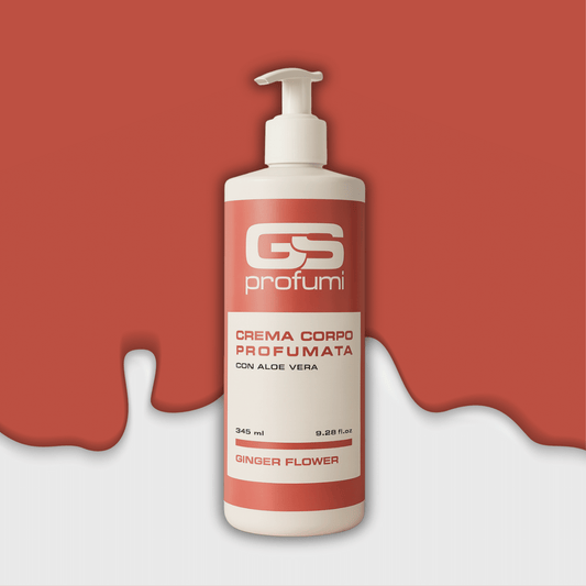 Ginger Flower - Crema Corpo con Aloe Vera | GS Profumi - 345ml